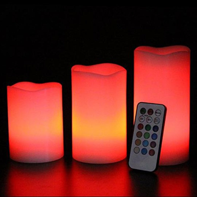 Remote Hue-Shifting Candles