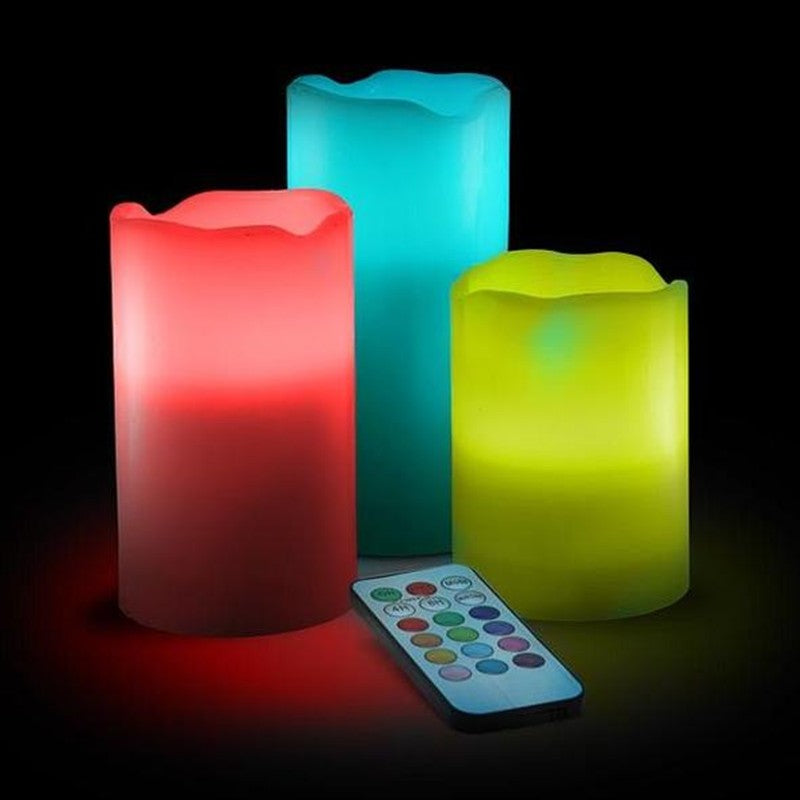 Remote Hue-Shifting Candles